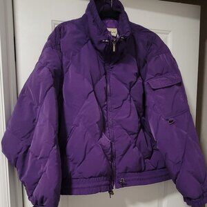 Vintage Eddie Baur Down Coat XXL purple
